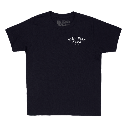 DBK 12 O'clock Youth Tee Navy YL - 6 oz 100% Cotton T-Shirt for Kids