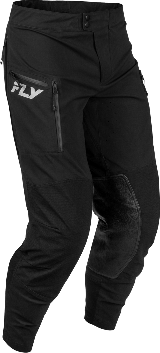 Fly Racing Patrol Elite Pants Black/Grey Size 28 - Durable Motorcycle Riding Gear