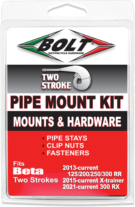 BOLT Replacement 2 Stroke Pipe Mount for KTM & Husqvarna 50cc-300cc Models