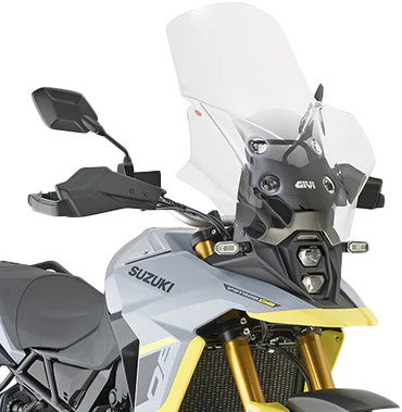 GIVI D3125ST Clear and Smoke Motorcycle Windshield for Suzuki