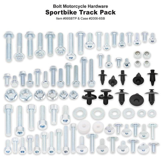 BOLT Sportbike Fastener Kit 99SBTP - Over 250 Premium Factory-Style Hardware Pieces