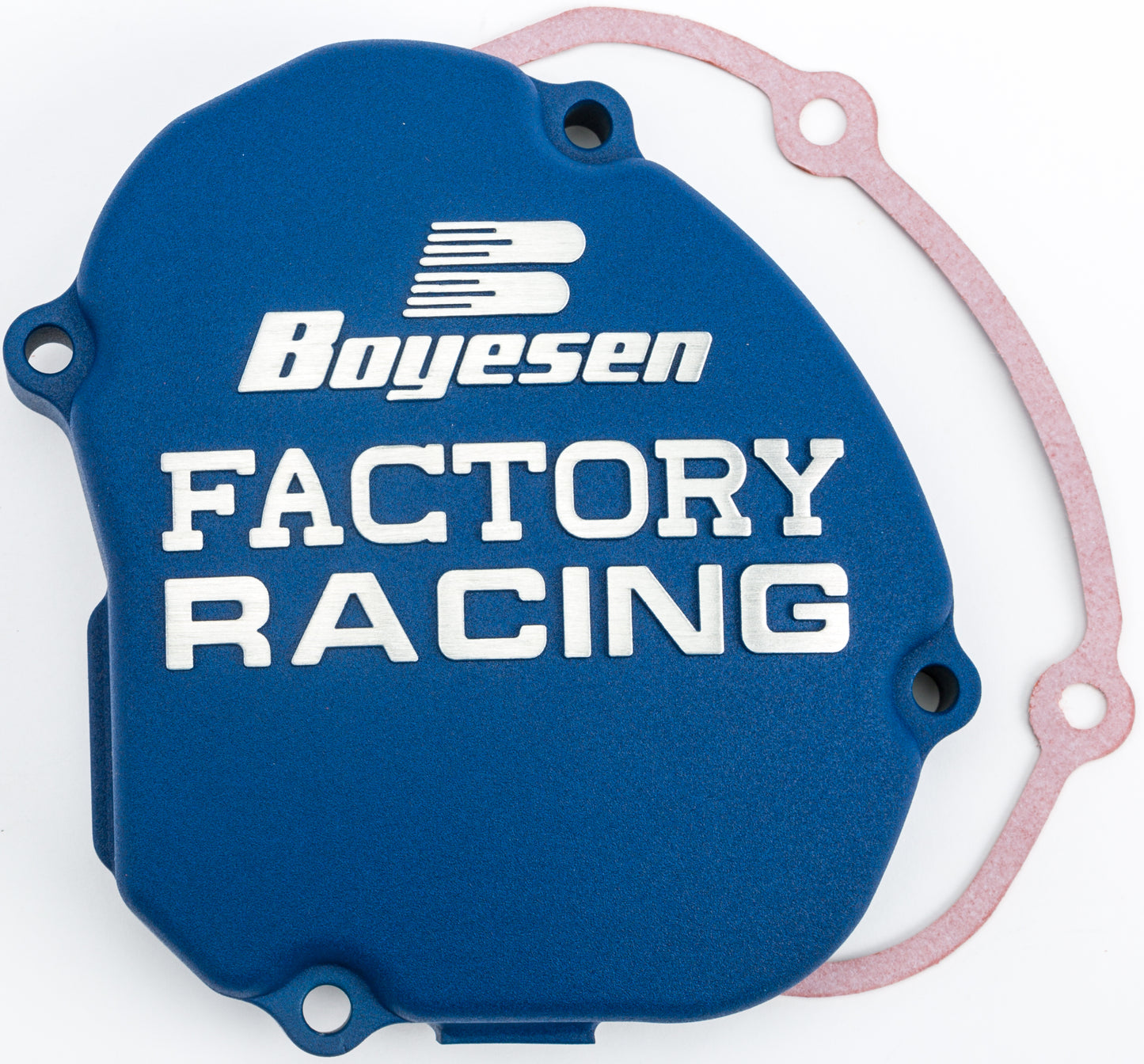 Boyesen SC-33AL Factory Racing Ignition Cover for Yamaha YZ125 (2005-2014) in Blue