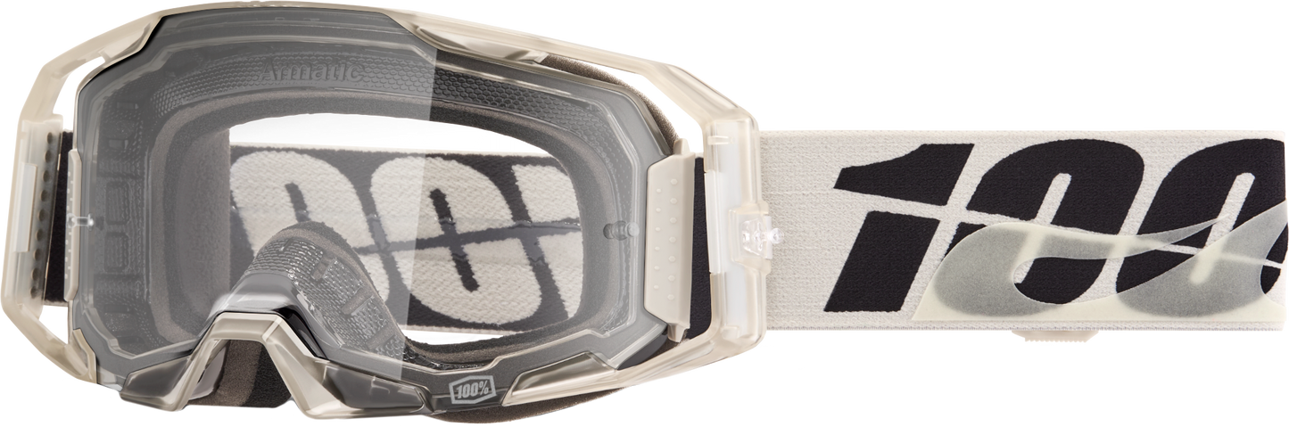 100-Percent Armatic Goggle with Clear Lens - High Impact Resistance and Quick-Release System