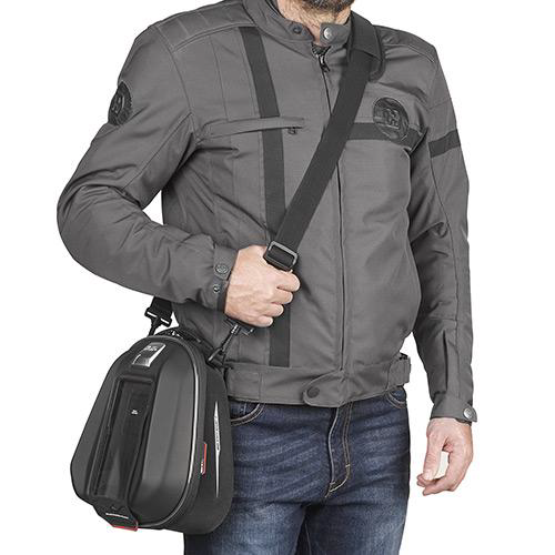 GIVI Tanklock Sport Tank Bag 6L - Black with Quick Mounting System