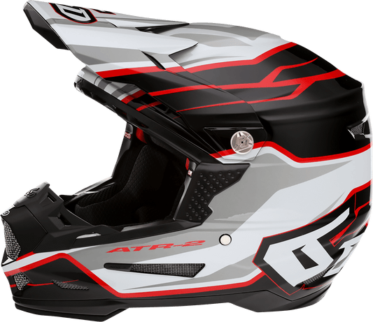 6D HELMETS | ATR-2 Phase | Red | X-Small - Kelly Motorsports