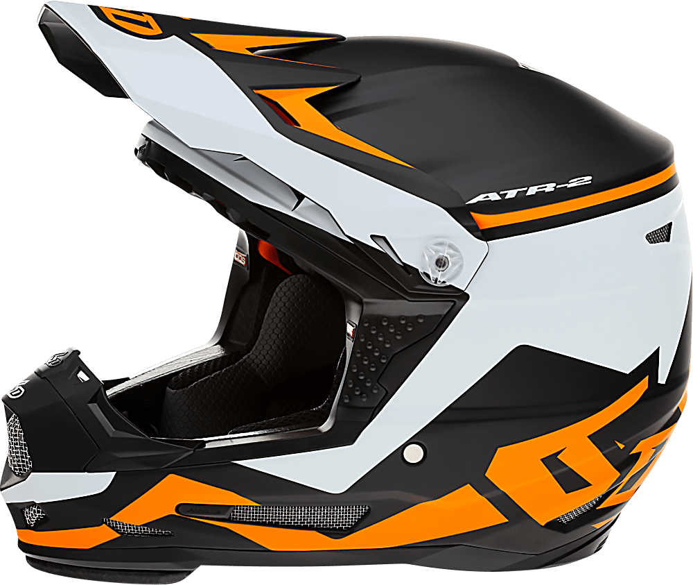 6D HELMETS | ATR-2Y Drive | Neon Orange | Small - Kelly Motorsports