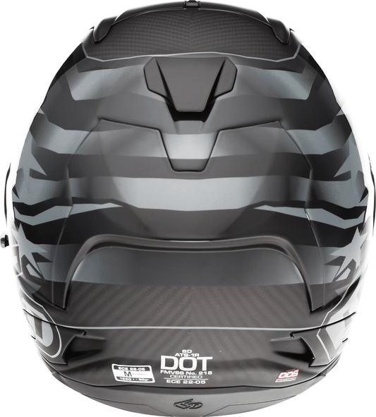 6D Helmets ATS-1R Patriot Black 2XL Motorcycle Helmet with Advanced Safety and Ventilation Features - Kelly Motorsports