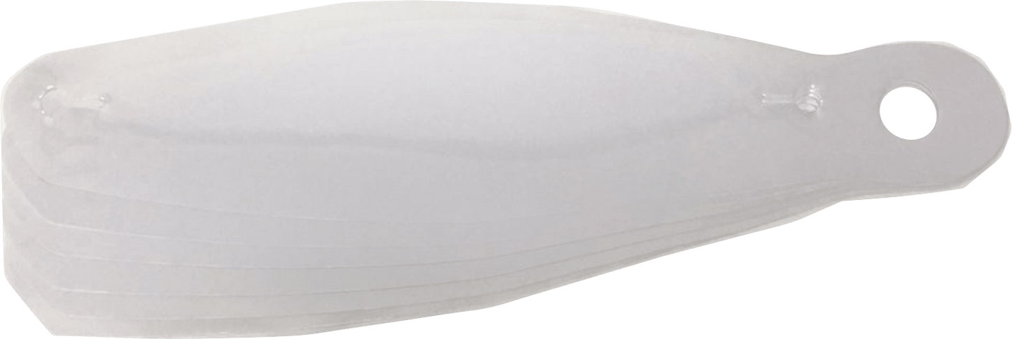 6D Helmets ATS-1R Tear-Offs - 5 mm Road Race - 10 Pack (Part Number 83-5010) - Kelly Motorsports