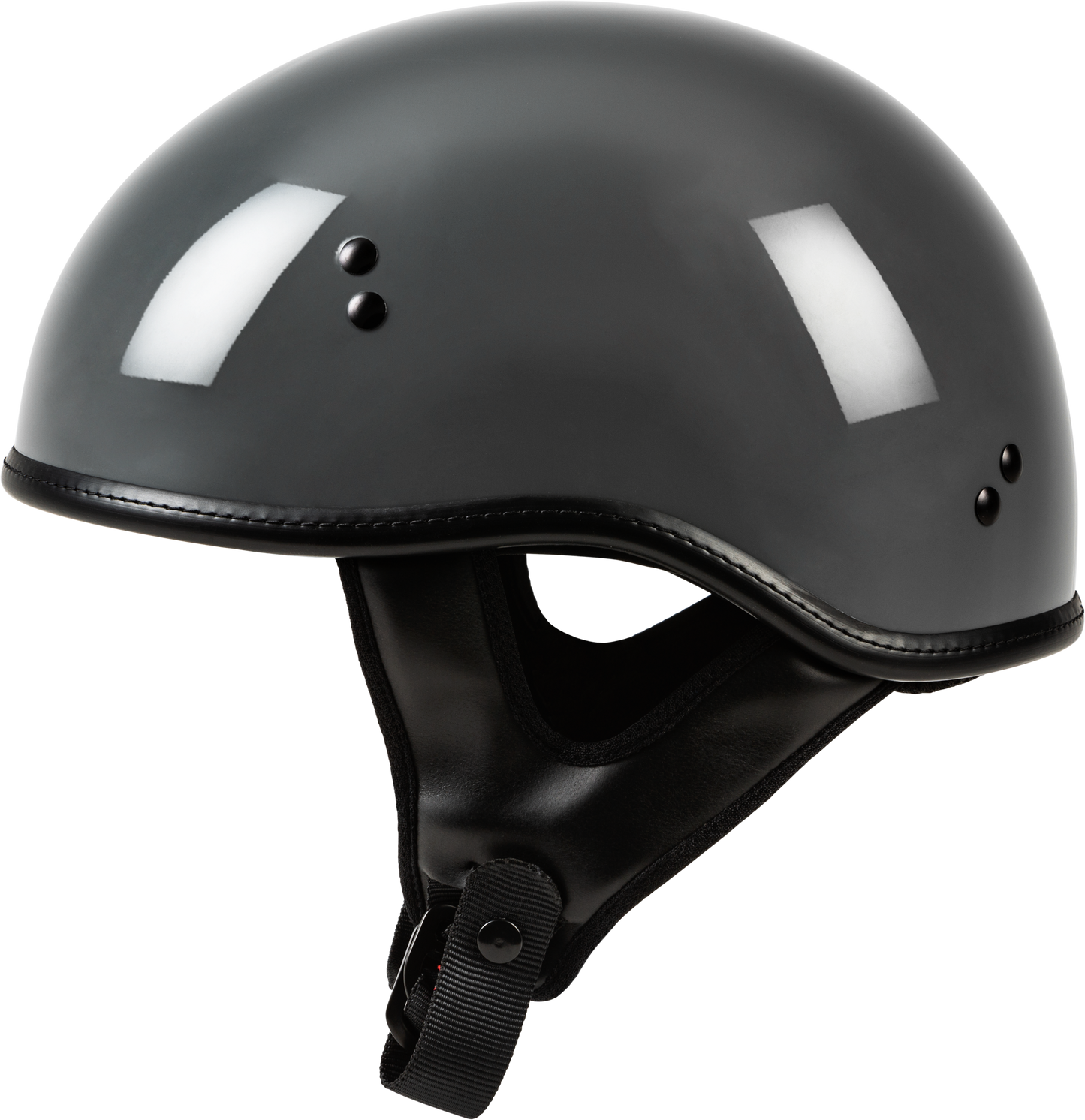 Highway 21 .357 Solid Half Helmets
