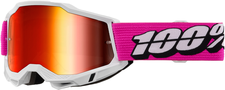 100-Percent Accuri 2 Watercraft Goggle Roy Mirror Red - Enhanced Visibility and Protection