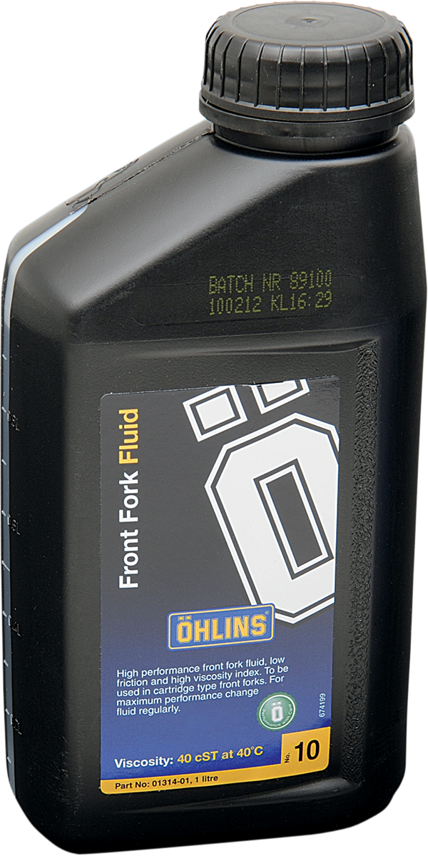 OHLINS Road and Track Suspension Fluid 5wt - 1L - Part Number 01309-01x