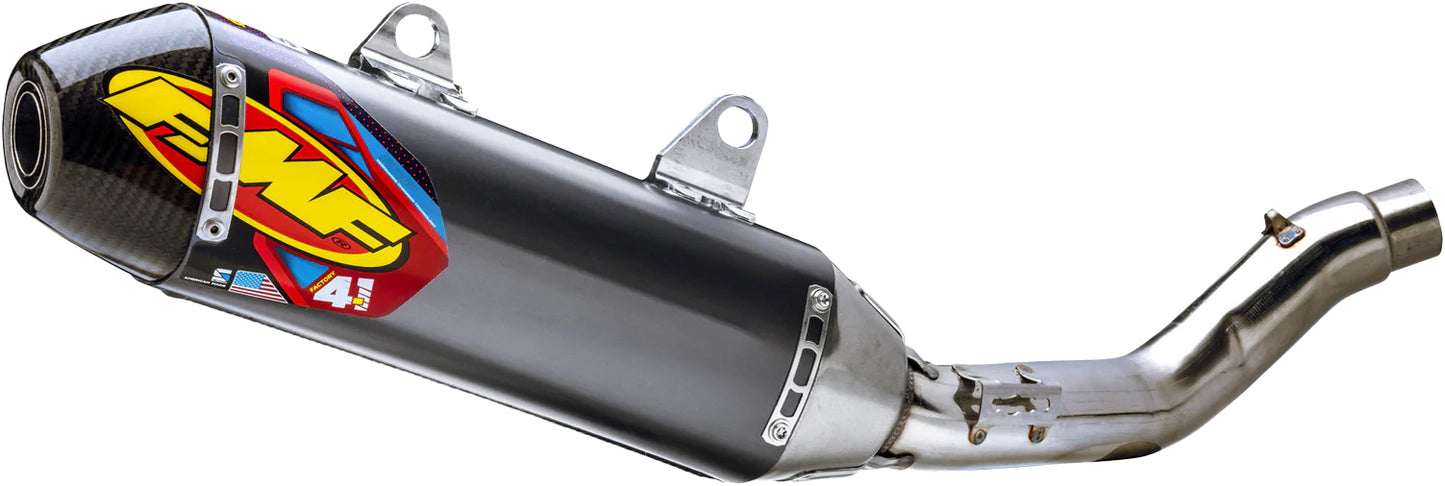 FMF Factory 4.1 RCT Stainless Steel Exhaust System with Aluminum Canister for Kawasaki KX450F 2024