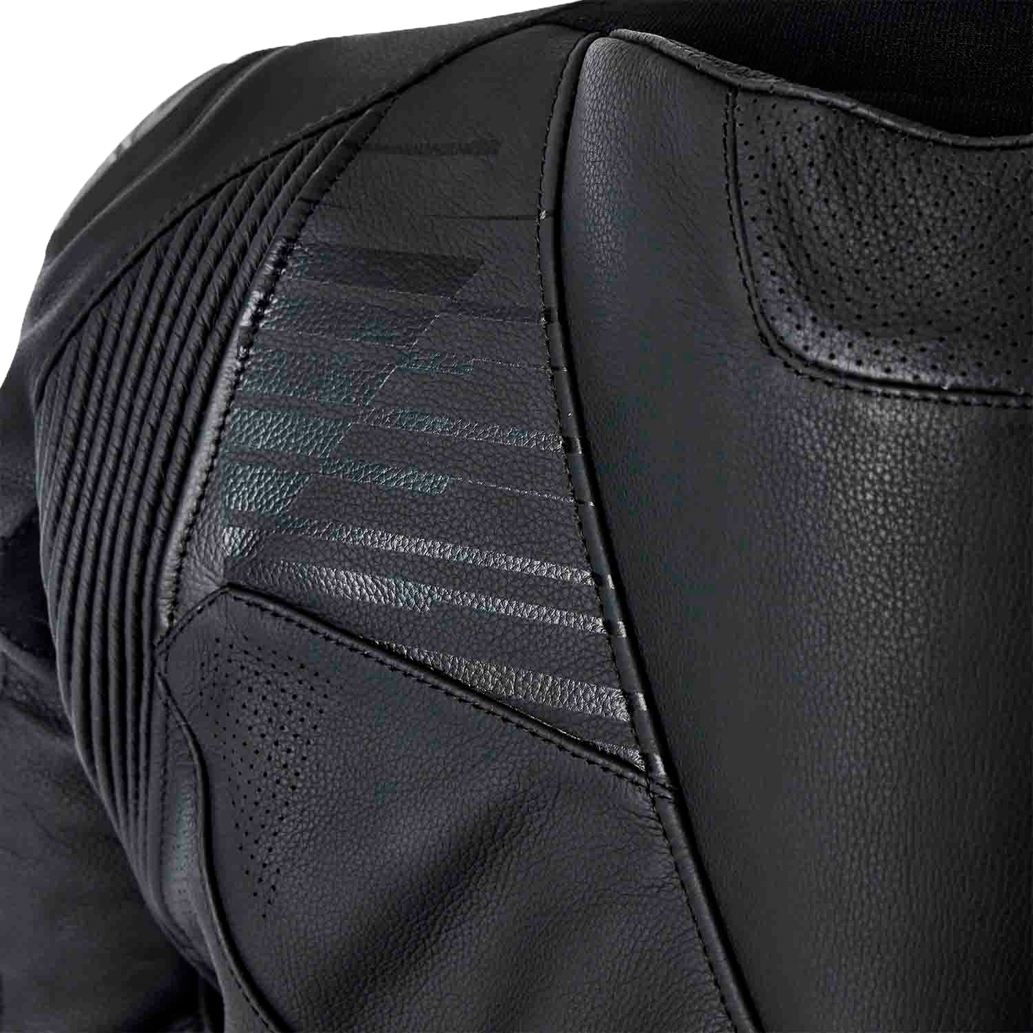 RST Tractech Evo D3o Leather Jacket White/Black - Small