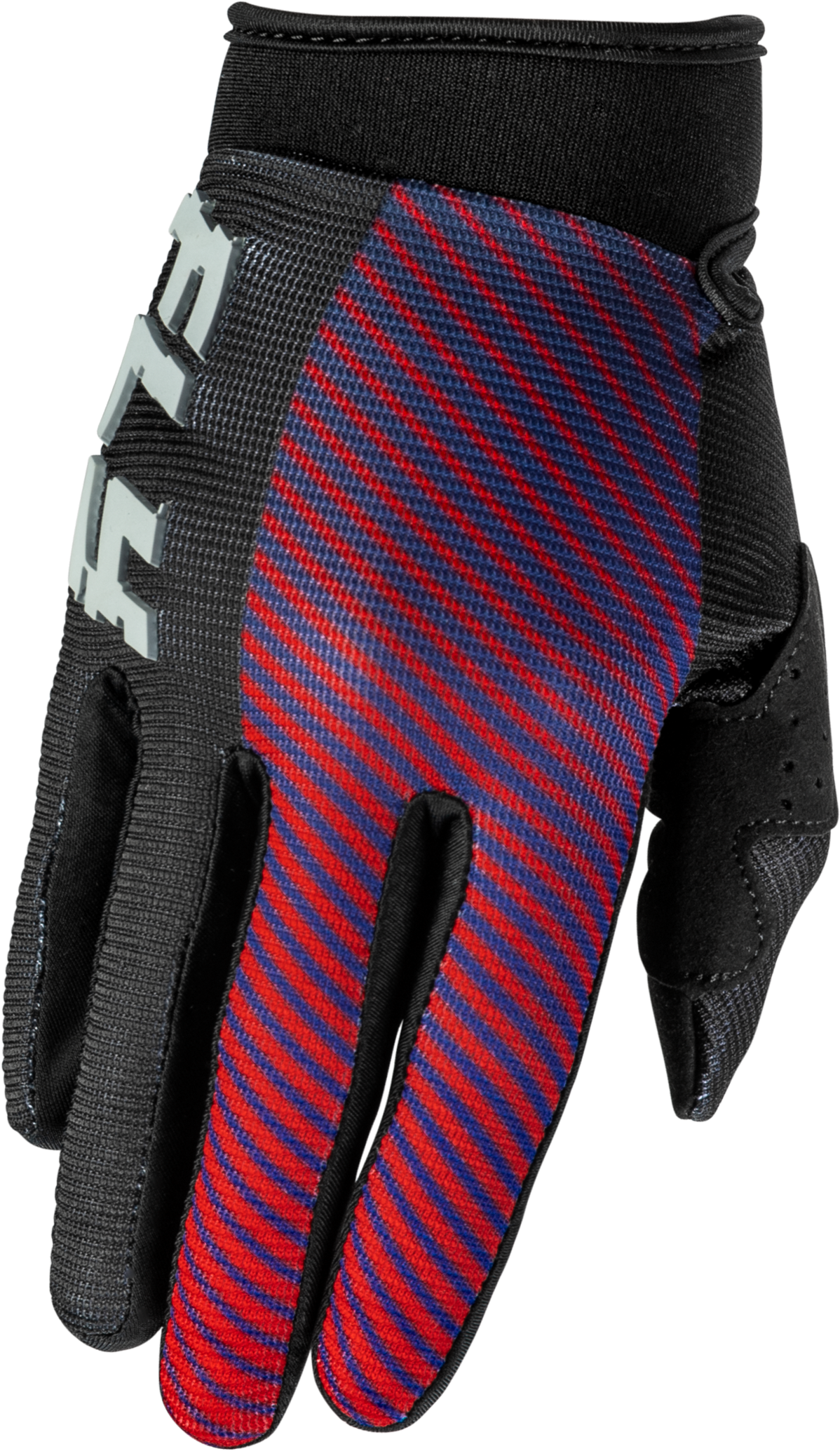 FLY RACING YOUTH F-16 GLOVES BLACK/RED/PURPLE Y2XS'XS