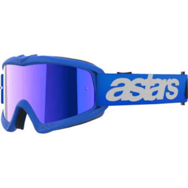 Alpinestars Vision Youth Goggles Blaze Blue w Blue Mirror