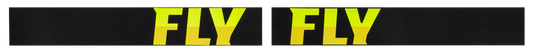Fly Racing Zone Pro W/C Goggle Black and Hi Vis with Dark Smoke Hydro Lens