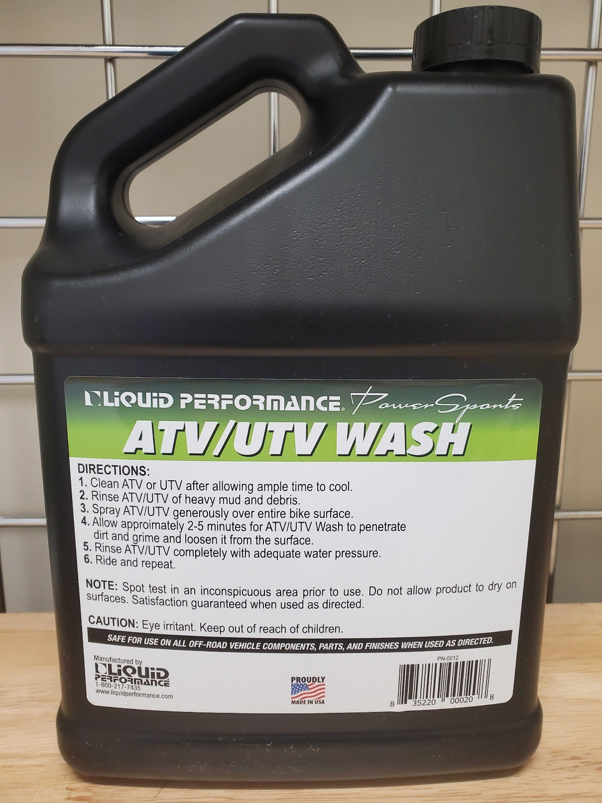 Liquid Performance ATV Wash 1 Gallon - Heavy-Duty Cleaner for All ATV Finishes