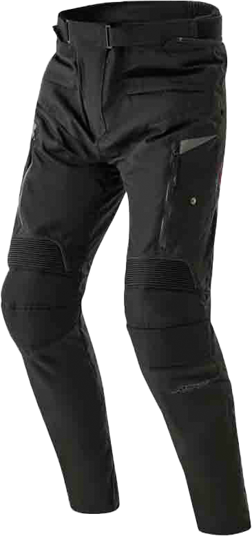 RST Ps Paragon D3O SL Textile Pants Black 3XL – Motorcycle Riding Gear with Enhanced Ventilation and Certified Armor