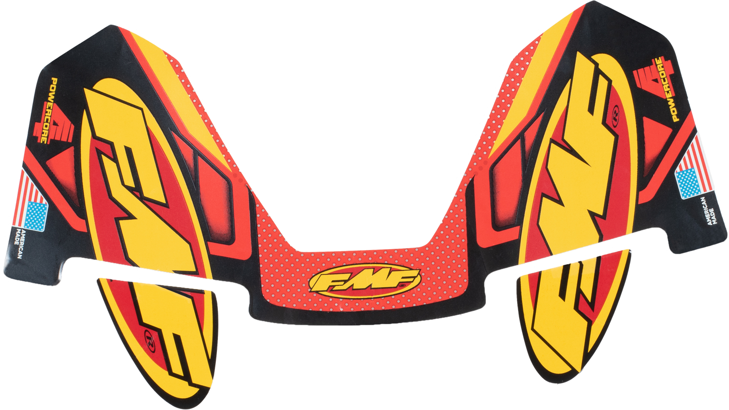 FMF 4 Stroke Hex Powercore Decal 014842 – Durable Motorcycle Graphics Kit