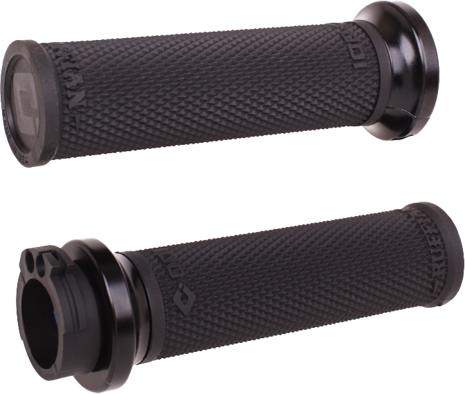 ODI Rufian Grips Cable 1 inch Black/Black - Performance Motorcycle Handlebar Grips