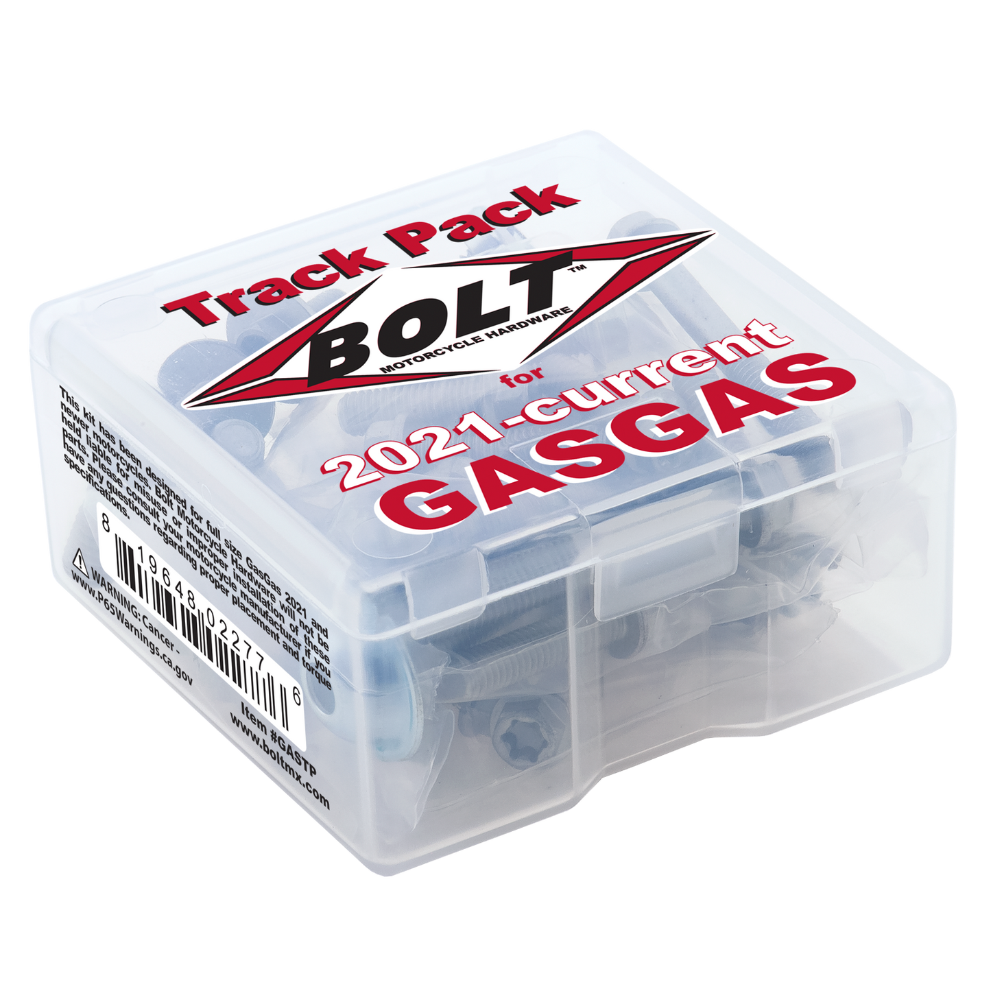 BOLT Gas Gas GASTP Track Pack - Compact Hardware Kit for Gas Gas Motorcycles