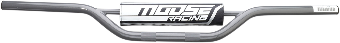 Moose Offroad Carbon Steel 7/8 Inch Mini Handlebar - Gray (Part H31-6262GR)