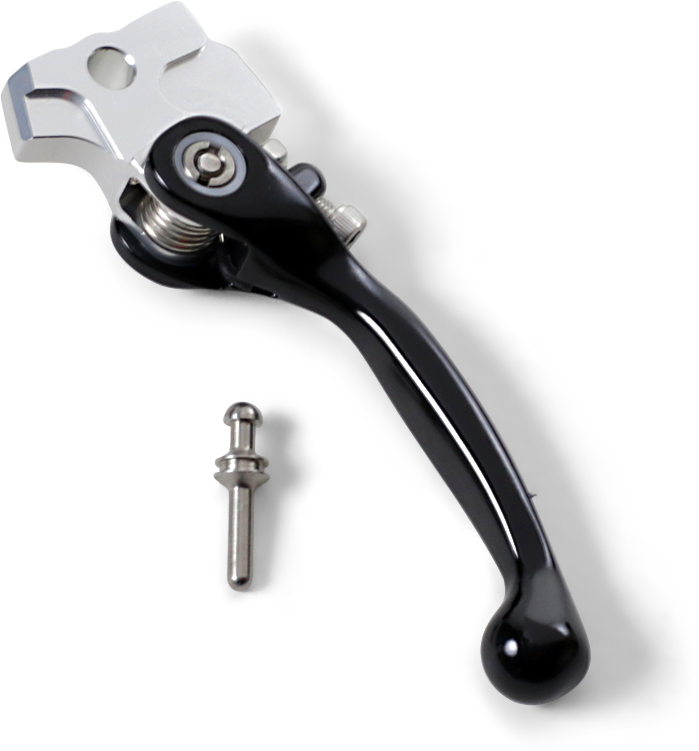 MOOSE OFFROAD Flex FG Forged 6061-T6 Brake Lever - Black (Part Number: H07-2909BMB)