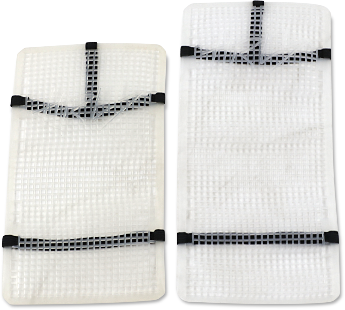 Moose Offroad Mud Radiator Cover for Suzuki HPRMUDRMZ4504TM - White