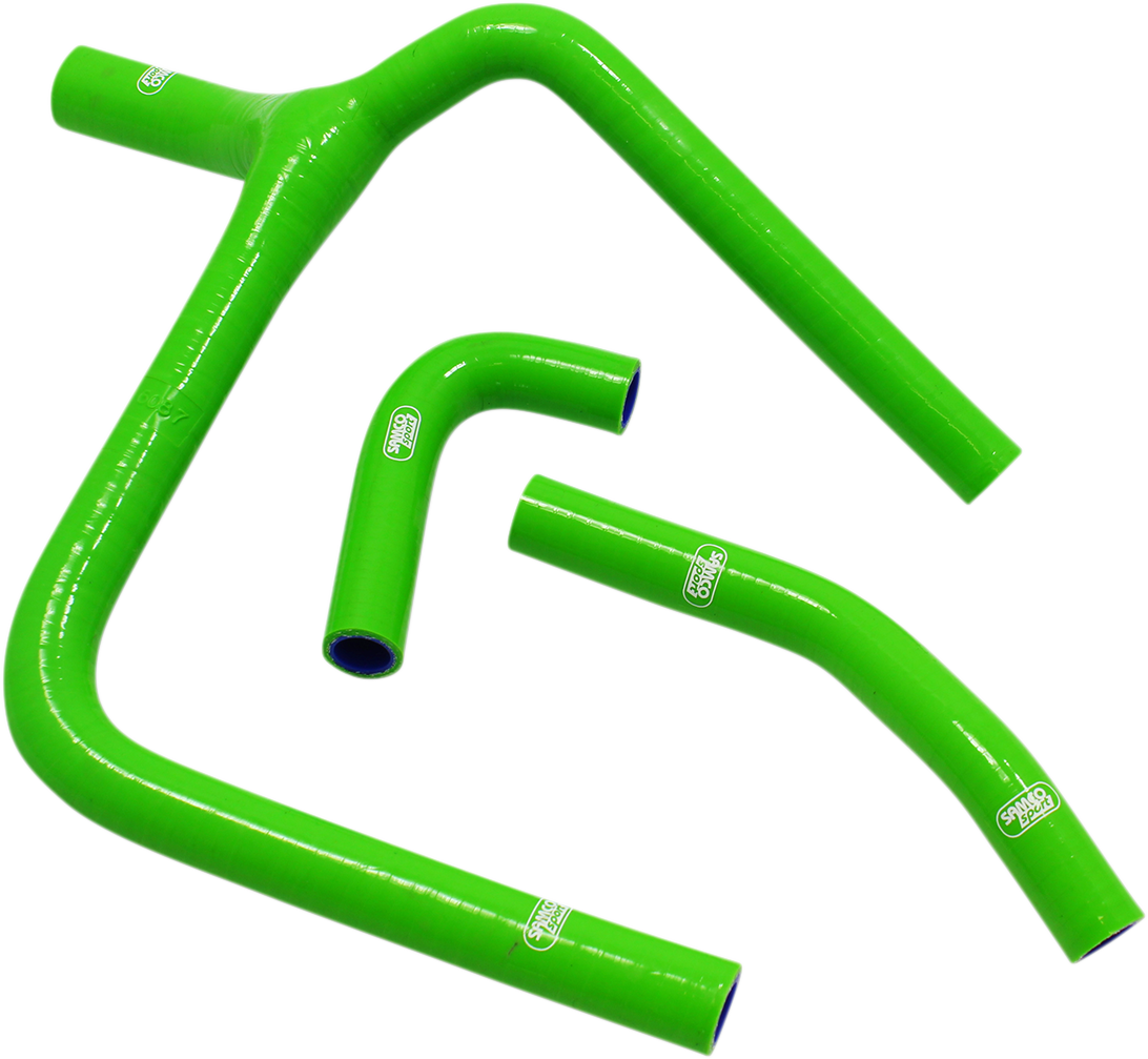 Moose Offroad Race Fit Radiator Hose Kit - Green for Kawasaki KAW96-GN