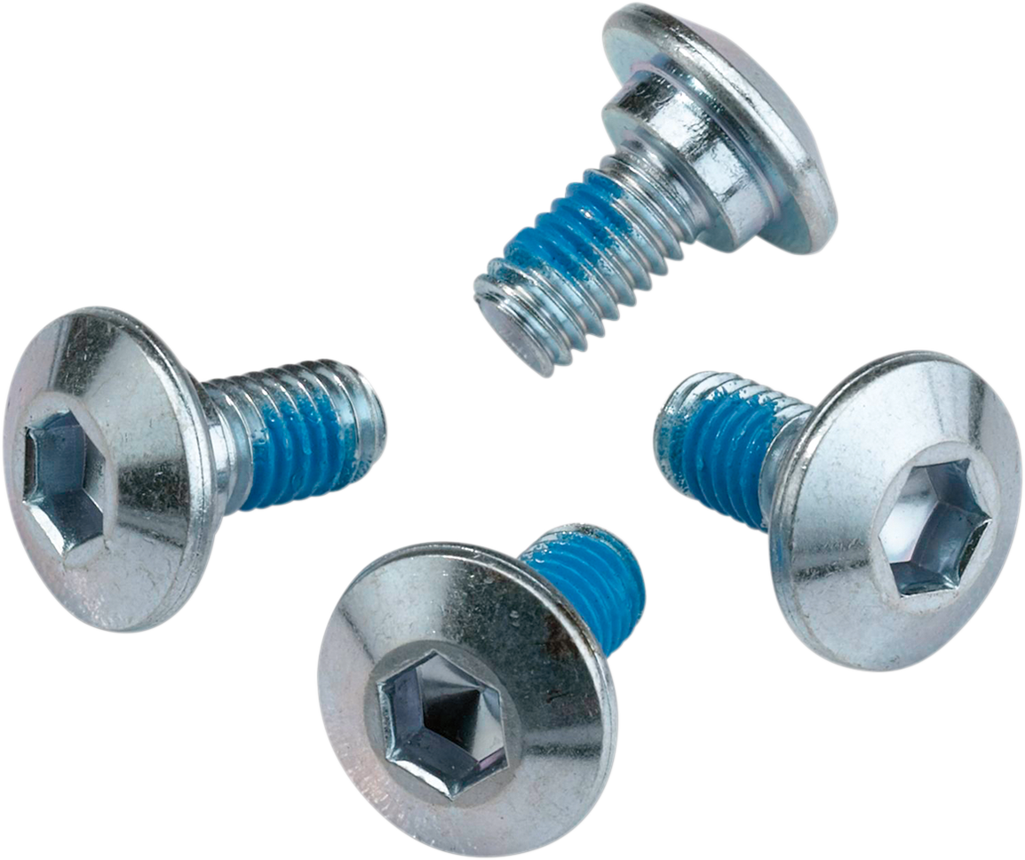 Moose Offroad Front Rotor Bolts for Suzuki 039-6A08 - Grade 10 Nickel-Plated OEM Sprocket Head