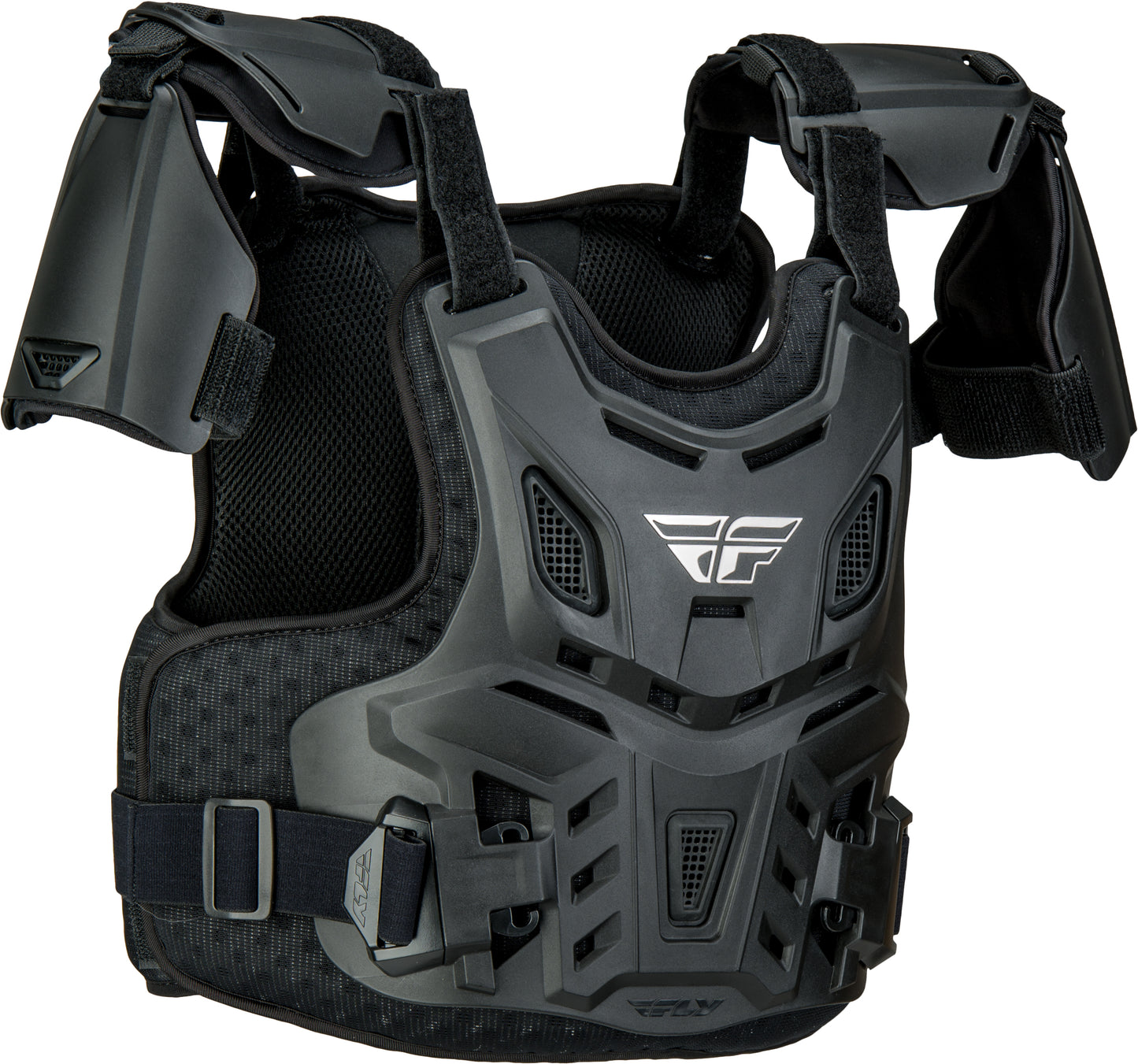 Fly Racing Youth CE Revel Roost Guard Black (Part Number 36-16060 YTH CE BLK)