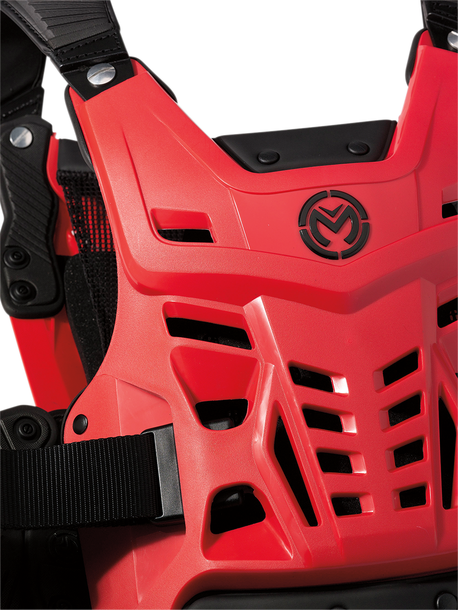 Moose Offroad Synapse Lite Protector M/L - Red/Black, Part 2701-0996