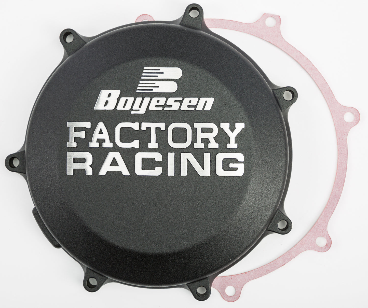 Boyesen FACTORY RACING CLUTCH COVER KAWASAKI BLACK