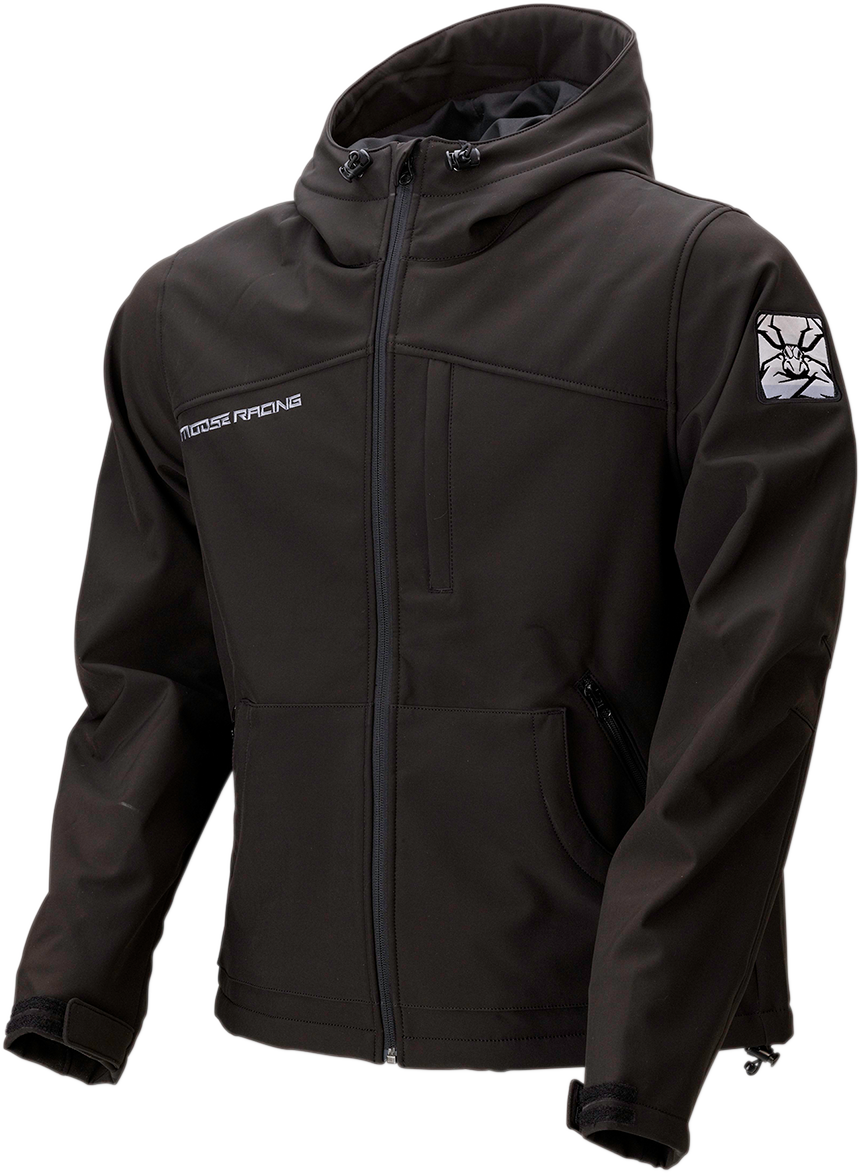 Moose Offroad Agroid 3XL Softshell Jacket - Black, Model 2920-0608