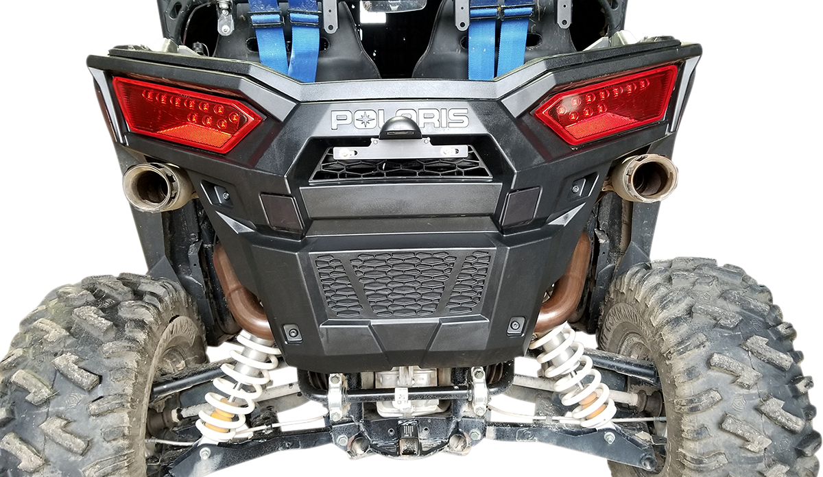 MOOSE OFFROAD LP-L75CBM LED License Plate Bracket with Integrated 12V DC Light