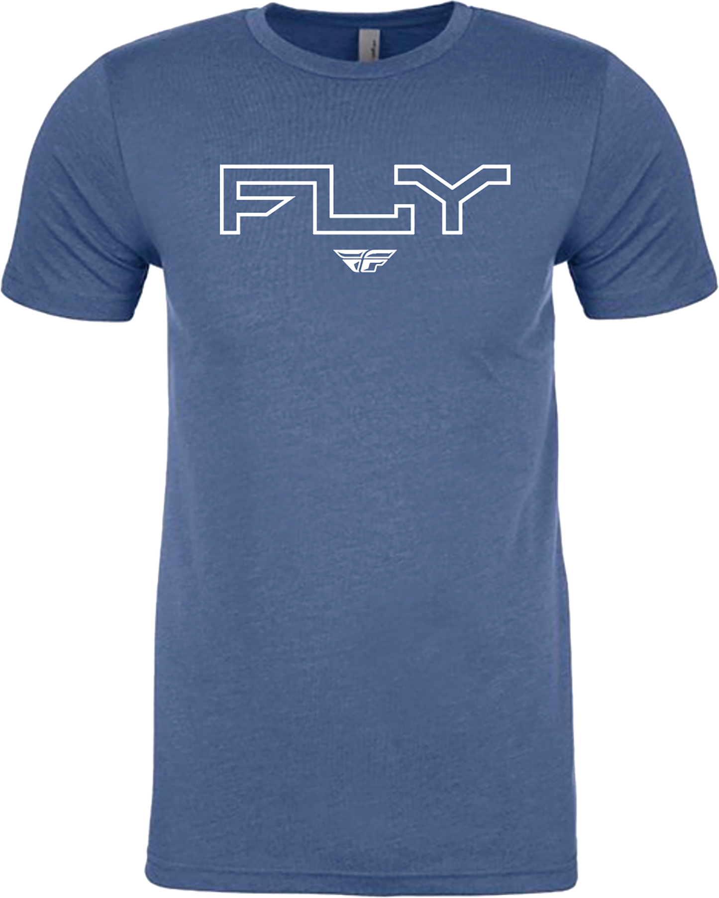Fly Edge Tee Cool Blue Heather 2x