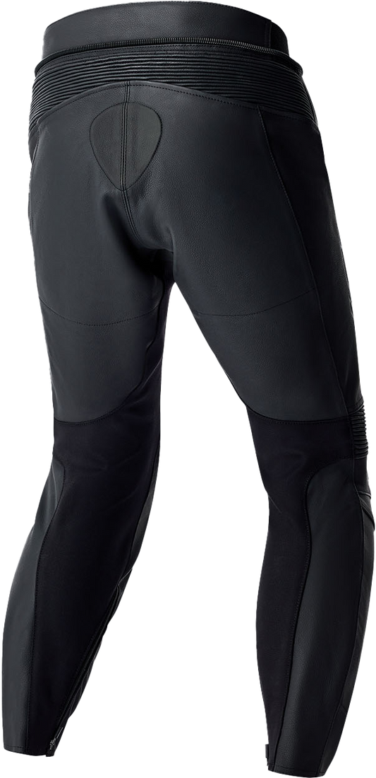 RST T2 D3o Leather Pants Black 3XL – Durable Motorcycle Riding Gear