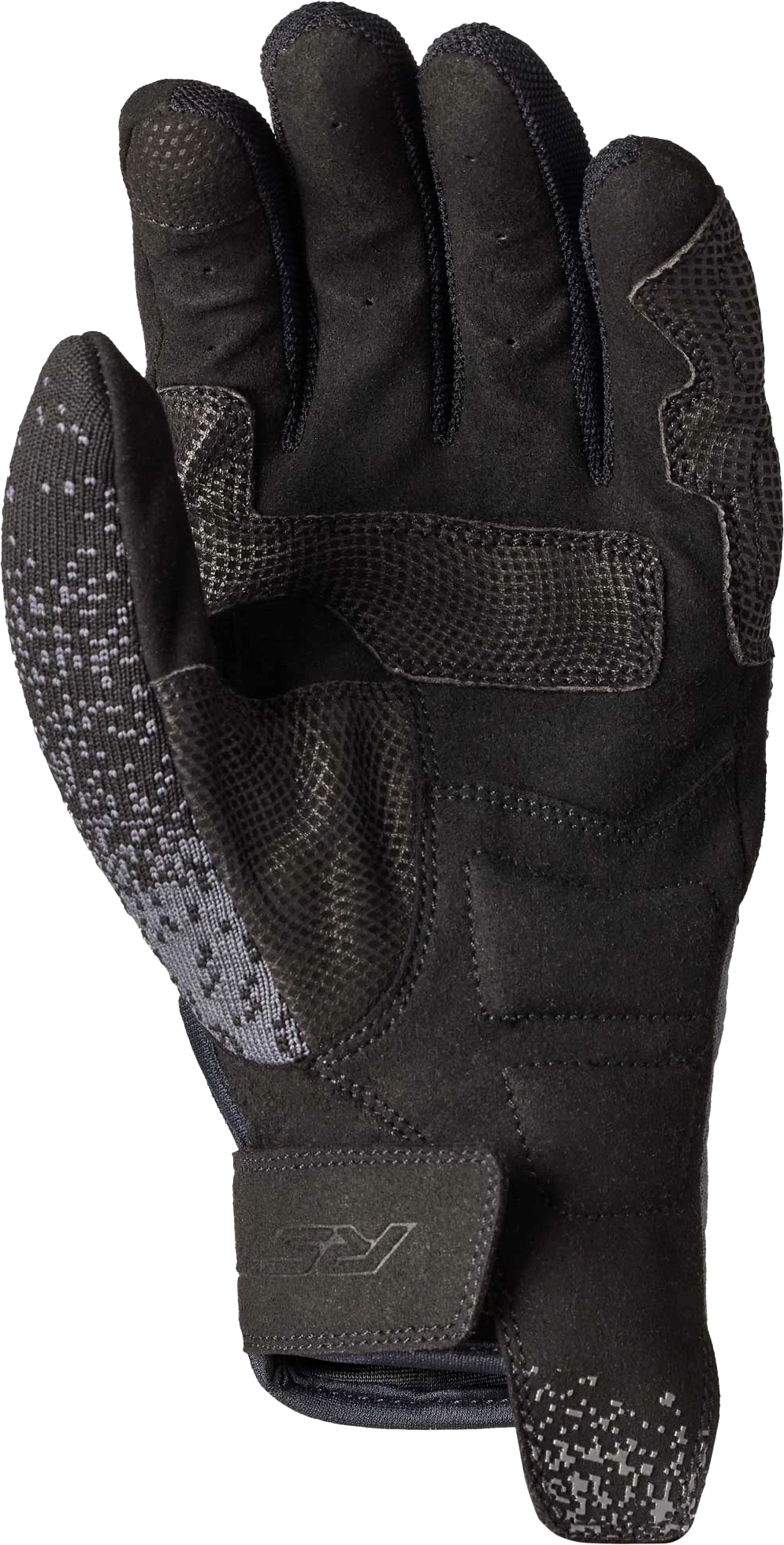 RST K Sport CE Level 1 Gloves Black and Grey Textile - Part Number 103583BLK-08