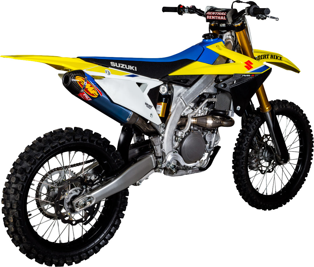 FMF Factory 4.1 Titanium Resonance Chamber Exhaust System for Suzuki RM-Z450 (2018-2024)