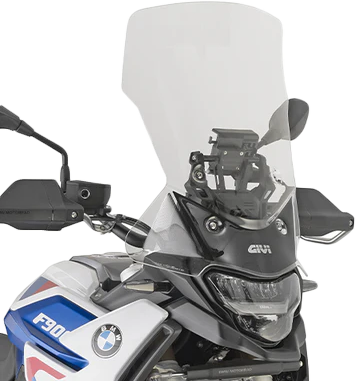 GIVI D5145ST Clear Windshield for BMW Motorcycles – Enhanced Wind Protection and Visibility