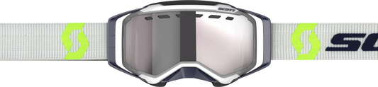 Scott Prospect Goggle Snow Cross Grey with Yellow and Silver Chrome Lens - Part 272846-1120313