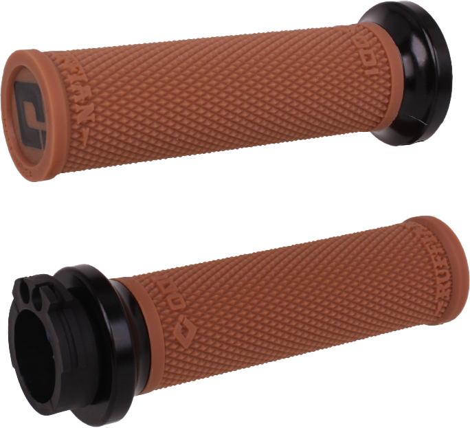 ODI Rufian Grips Cable 1 inch Gum Rubber/Black - Performance V-Twin Motorcycle Handlebar Grips