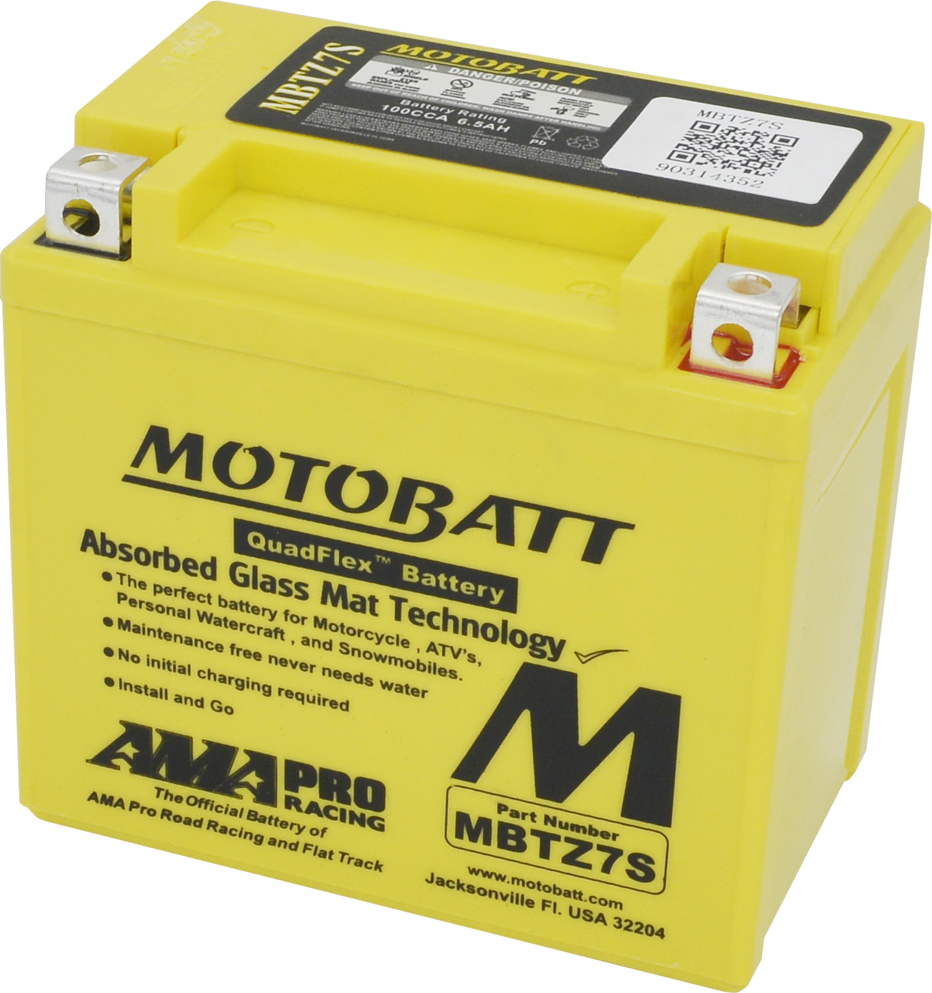 MotoBatt Quadflex AGM Batteries