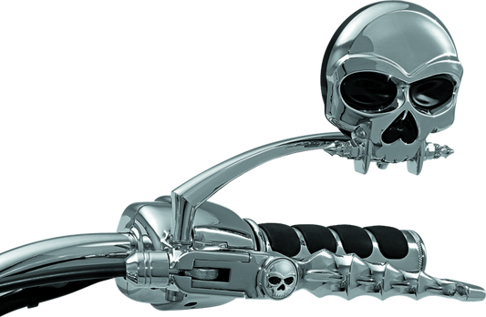Kuryakyn Zombie Levers 96-Up Cable Chrome - Stylish Motorcycle Brake and Clutch Levers for Harley-Davidson