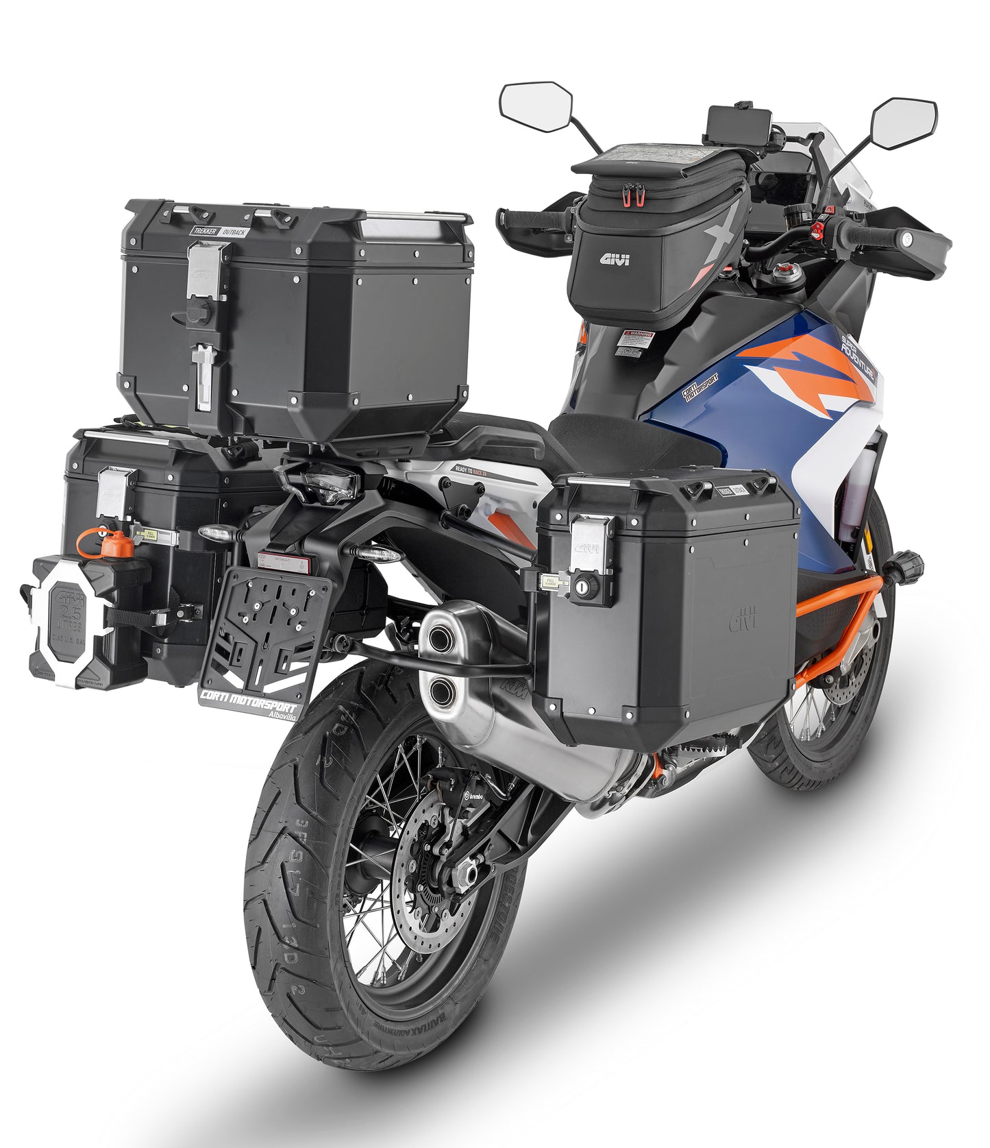 GIVI Outback KTM Side Case Hardware PLO7713CAM for 2021-2022 KTM 1290 Super Adventure Models