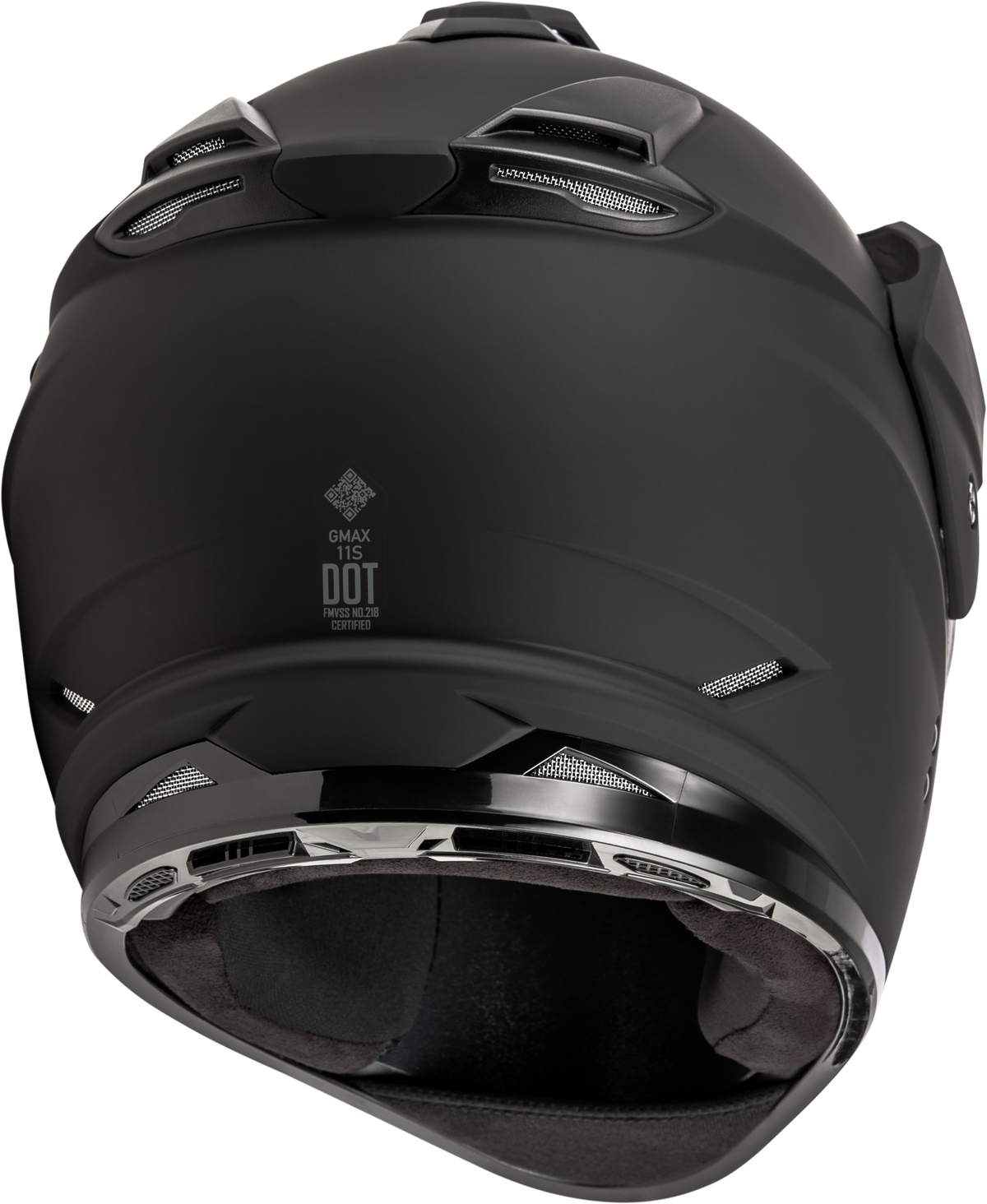 Gm 11s Snow Helmet W/ Elec Shield Matte Black 2x