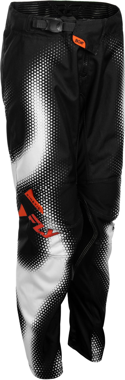 Youth Kinetic Torch Pants Black/White/Orange Sz 18