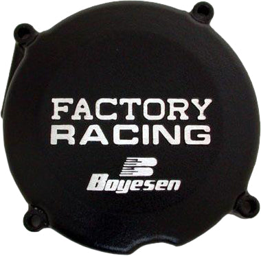 Boyesen Factory Racing Ignition Cover Black for Honda CR250R (1986-2001) - Part SC-02B