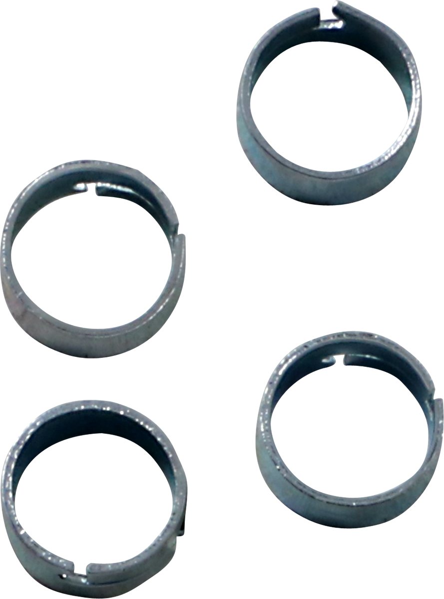 ALL BALLS Refill Clamp Kit FS00060 - Fuel Line Band, Earless, Silver, 10 mm, 4 Pack