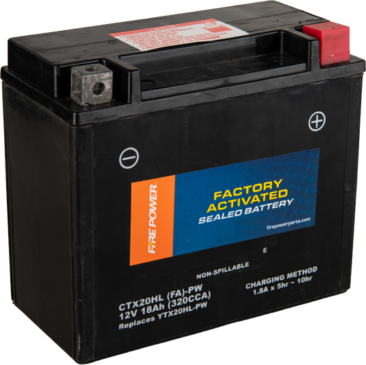 Fire Power Ctx20hl (Fa) Pw Sealed Factory Activated Lead Acid Battery